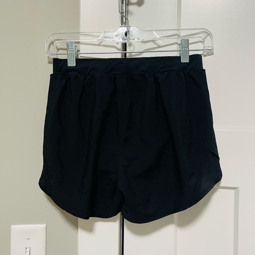 Under Armour Women's Athletic Black Shorts - Picture 3 of 3